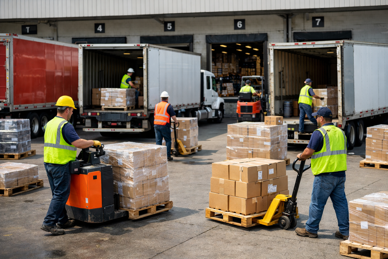 Distribution loading dock