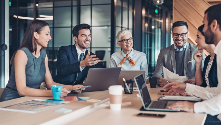 Technical workwear fabric close-up