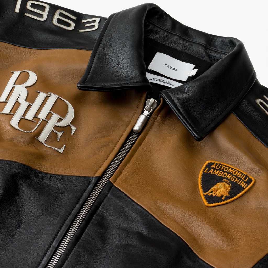 Textured gown on runway